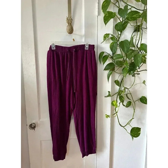 Jane + Delancey women’s size 2x-large purple sweatpants - Picture 1 of 7